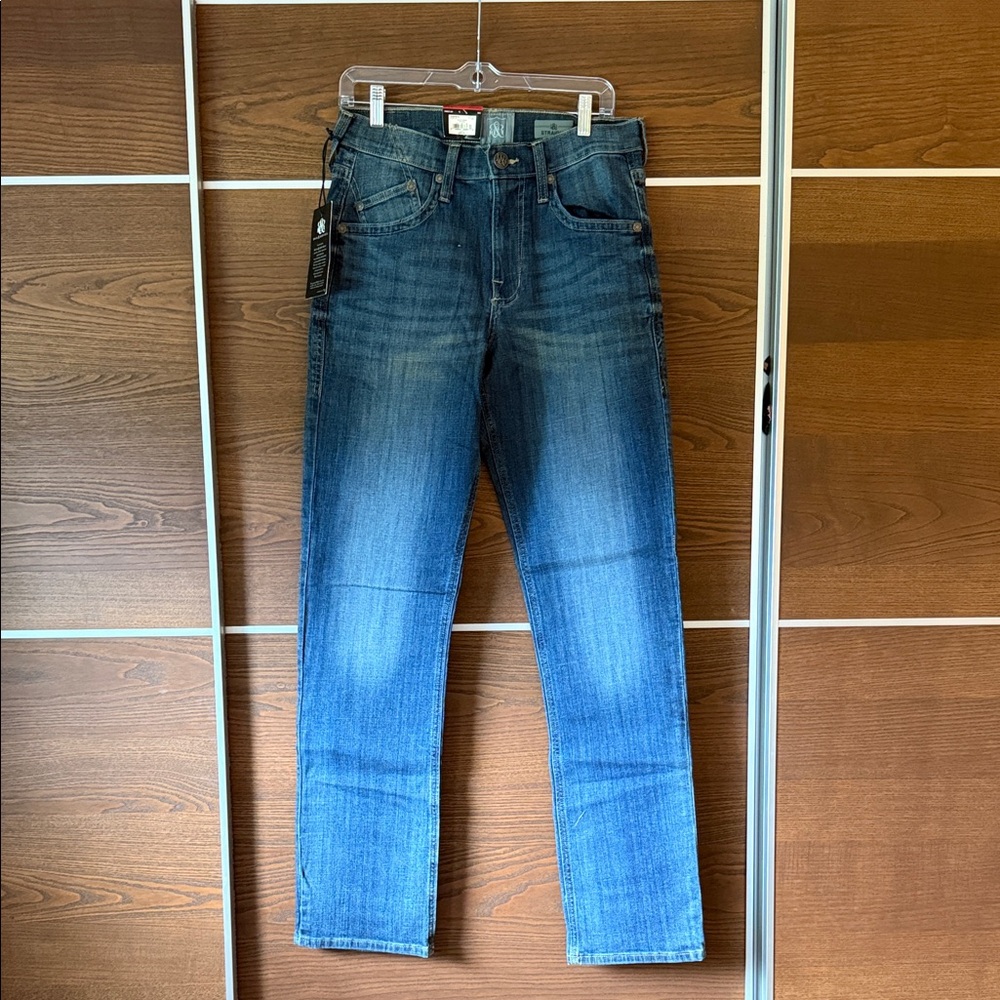 Mens Classic Blue Denim Jeans Rock &Republic. 30x34